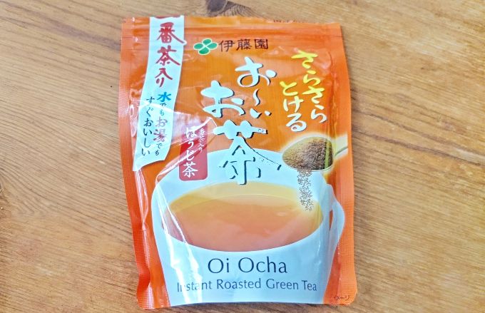 さらさらとけるお～いお茶インスタントほうじ茶のレビュー